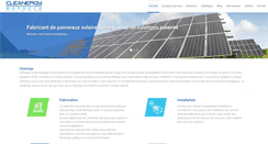 Desktop Screenshot of cleanergymaroc.com